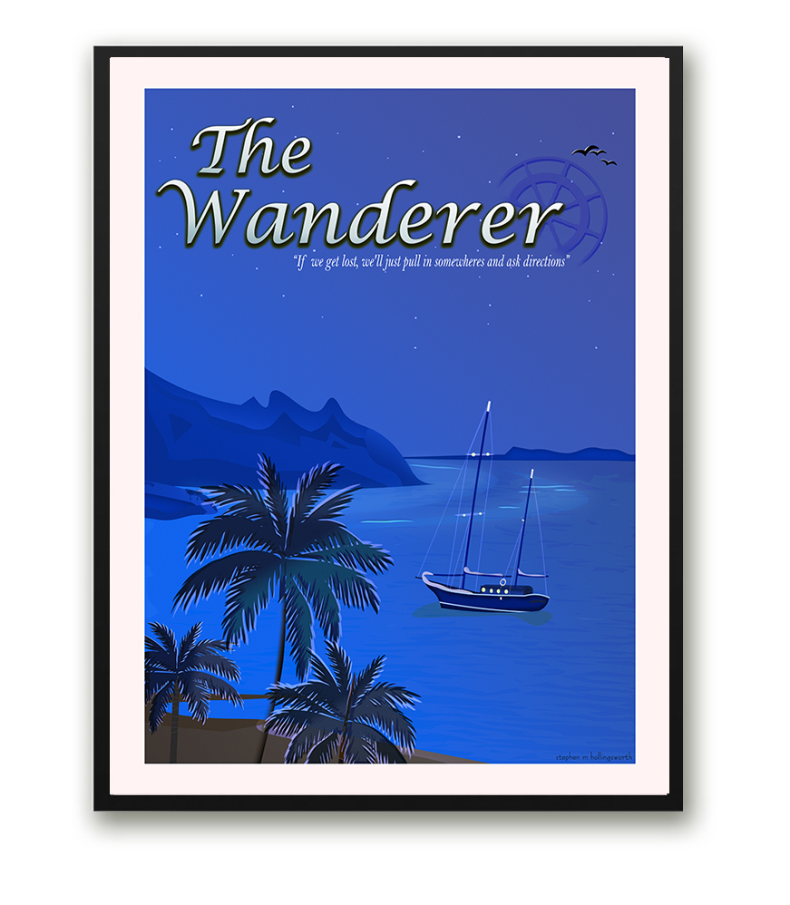 Capt Ron Travel Poster